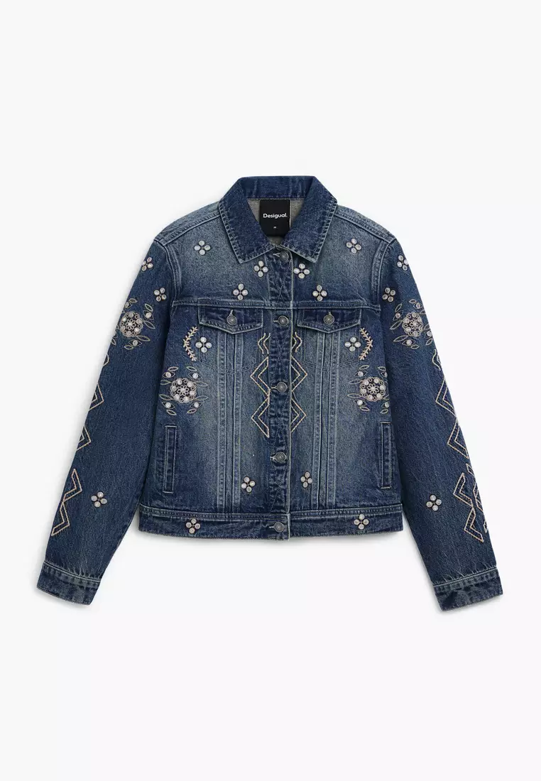 Mirror denim jacket