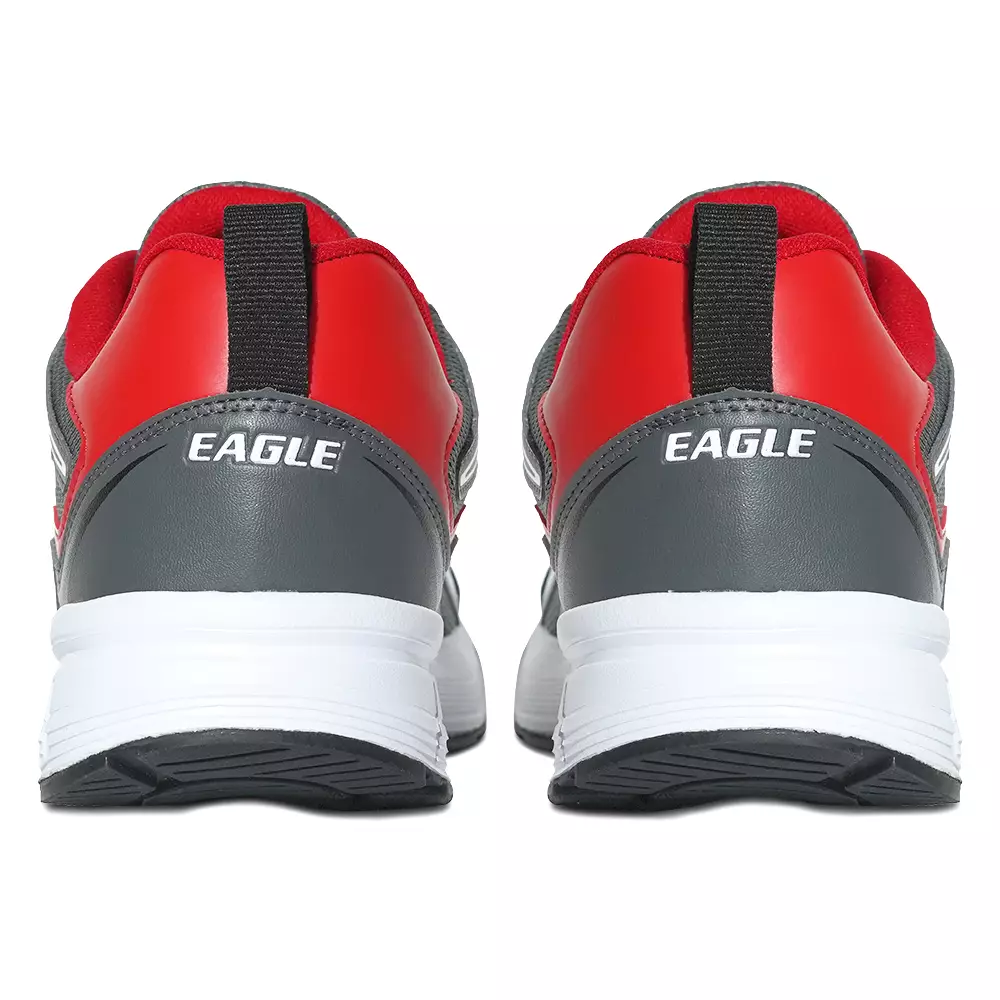 Eagle Sepatu Running Over Drive  – ABU TUA/MERAH