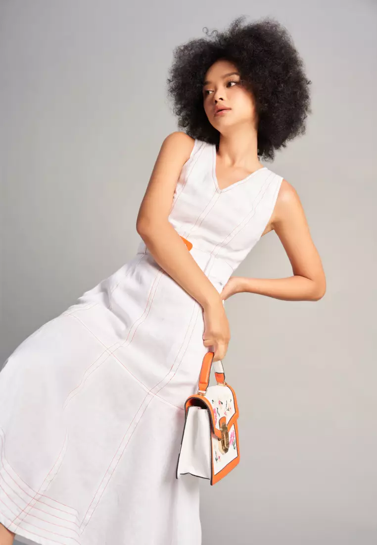 White fashion dresses online sale