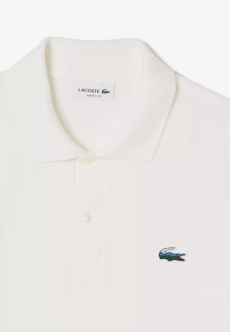 Classic Fit Landscape Crocodile Piqué Polo Shirt