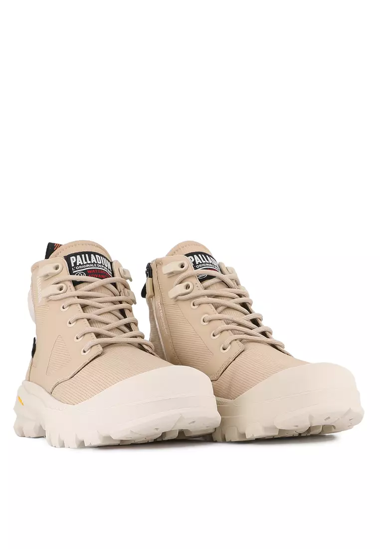 ㉚PARADYM TD 10.5 LH Palladium UNISEX PALLARIDER ZIP WPA HIGH-TOP WATERPROOF SHOES