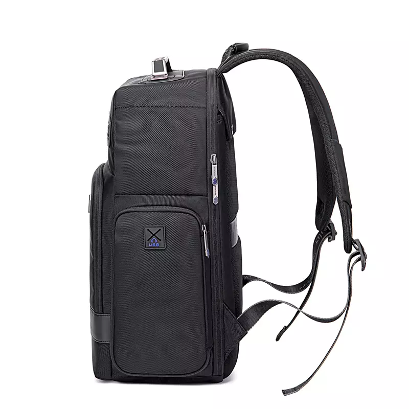 Arctic Hunter B00499 Tas Ransel Backpack Laptop Kerja pria 15.6 Inch - BLACK