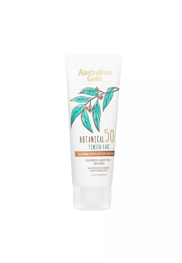 Buy Australian Gold AUSTRALIAN GOLD Botanical Sunscreen SPF 50 Tinted