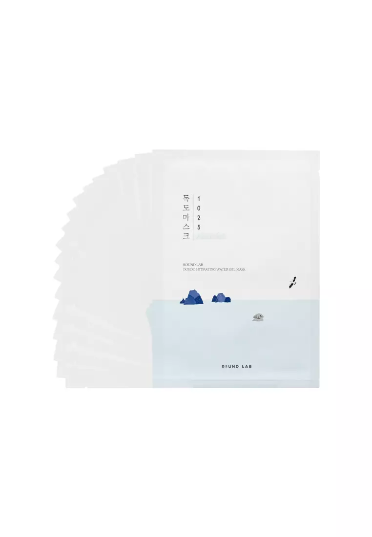 Round Lab 獨島強效保濕水凝面膜 (18片裝)