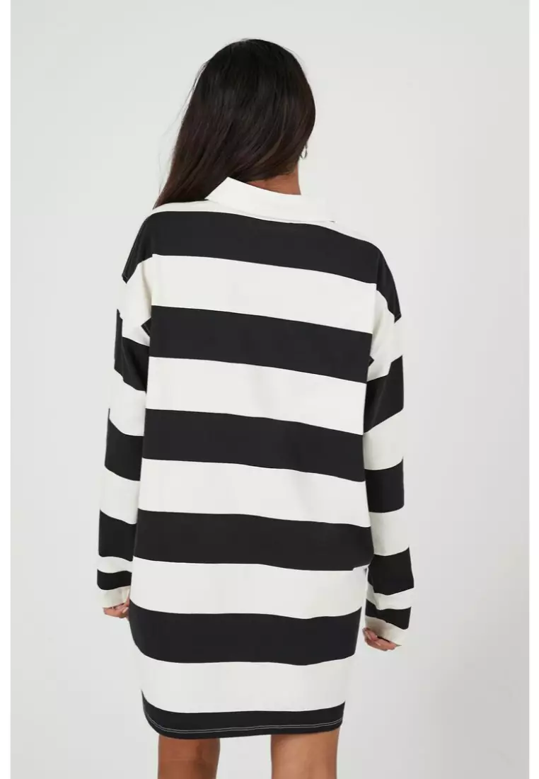 Forever 21 striped shirt dress store
