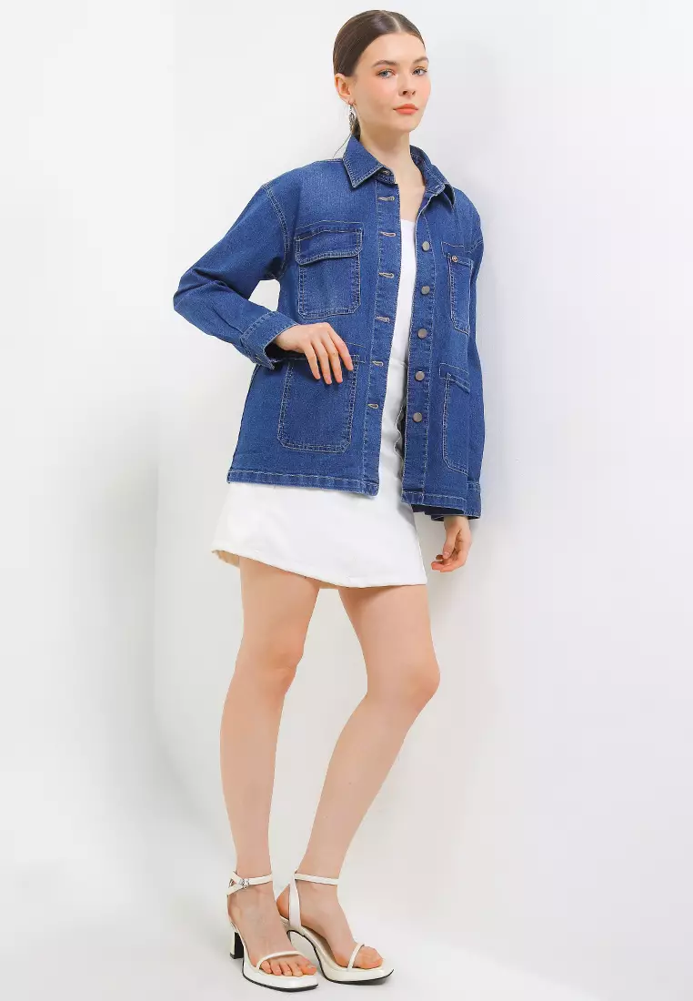 Triset Casual Jacket Denim Wanita - TJ303231033