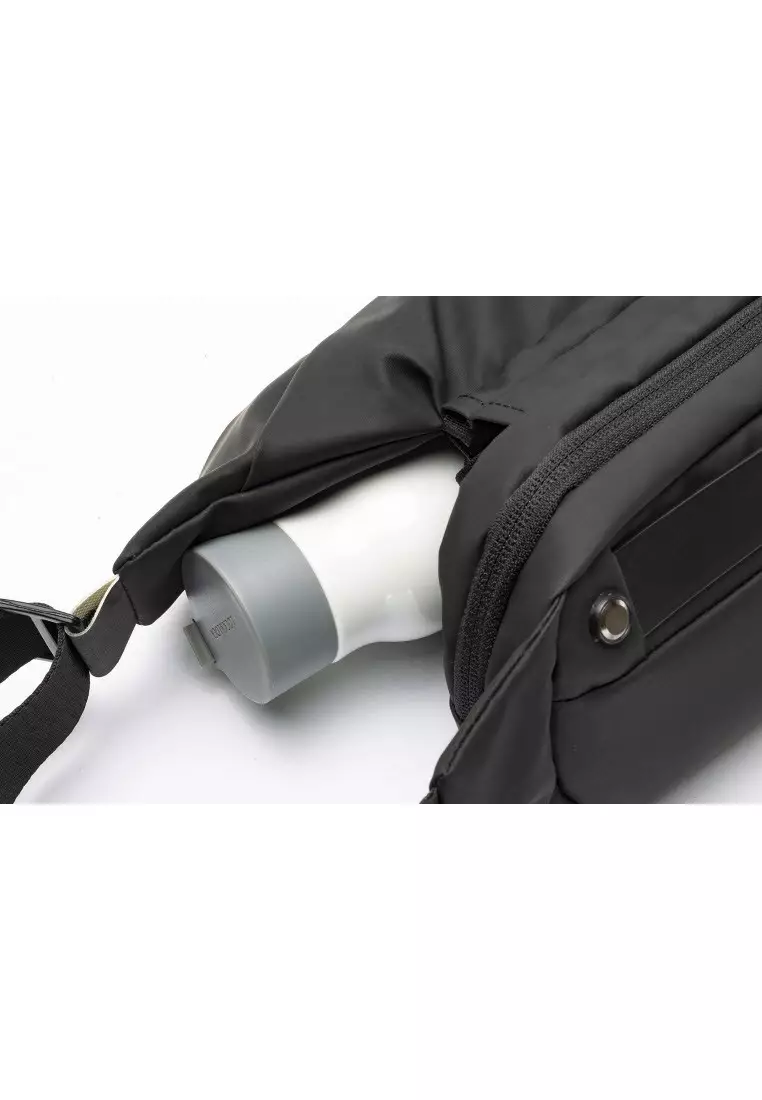 多重功能‧雙向隱藏儲存 R0 時尚胸包-隕石黑