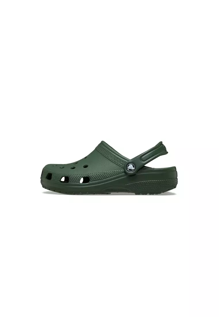 Kids' Classic Clog in Field Green