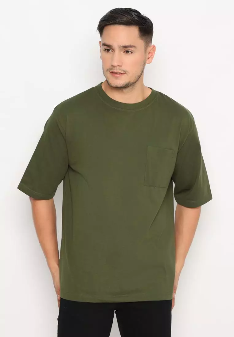 MATSUDA Kaos Oversize 20s Polos Pocket Mito