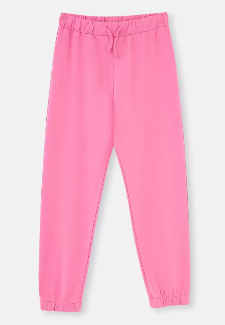 Girls clearance pink sweatpants