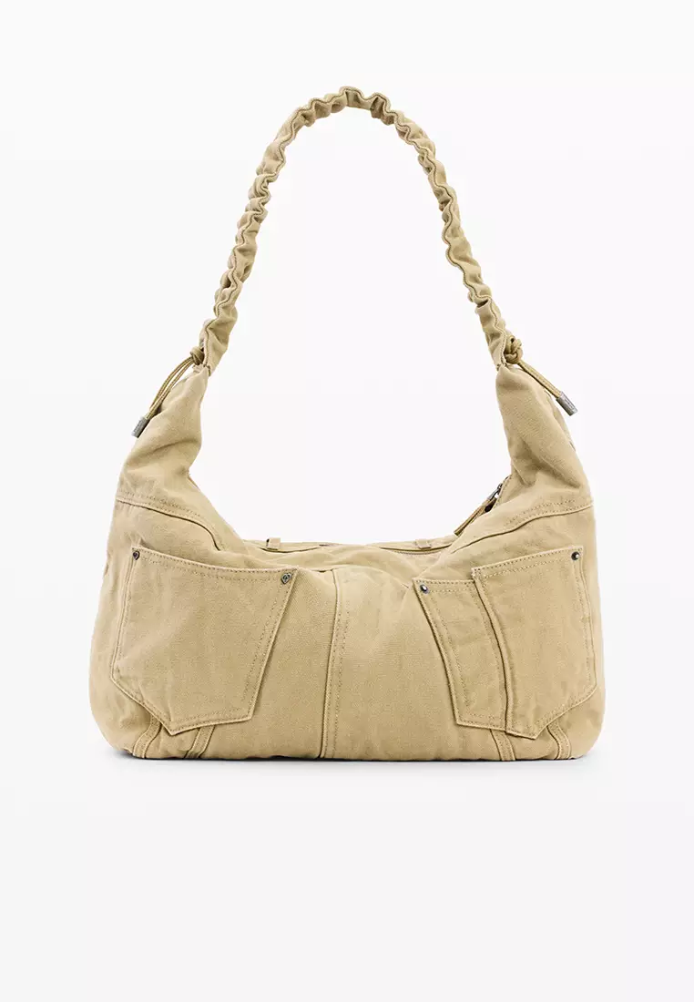 ACCESSORIES FABRIC SHOULDER BAG