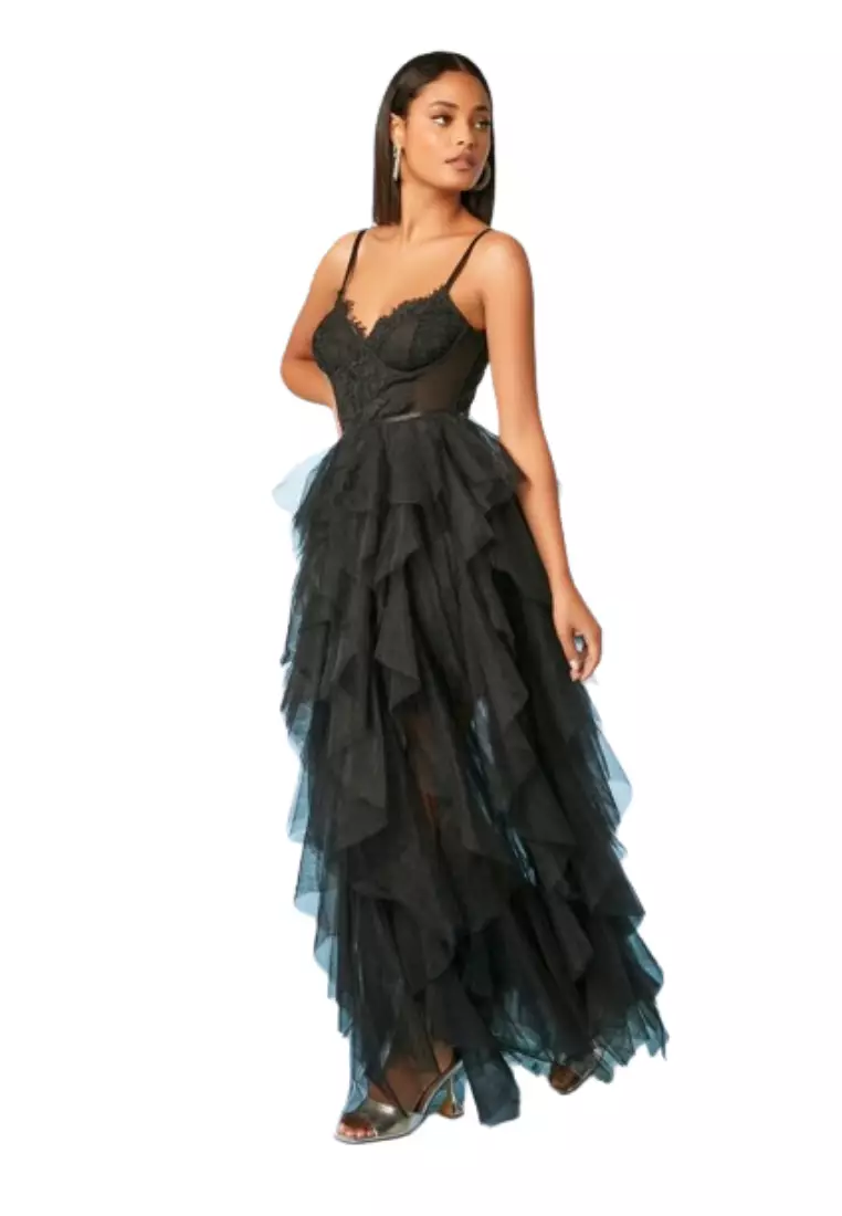 Tulle maxi 2025 dress forever 21