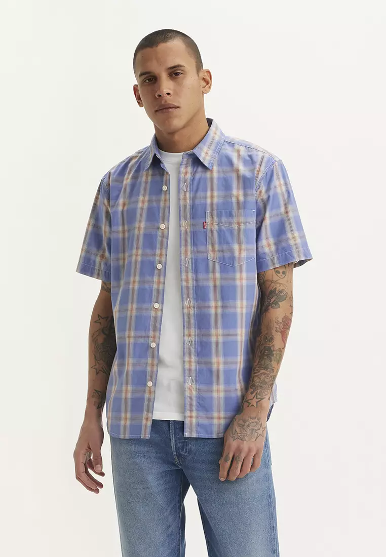 Buy Levi's Levi's® Men's Short-Sleeve Classic Standard Fit Shirt 86627 ...