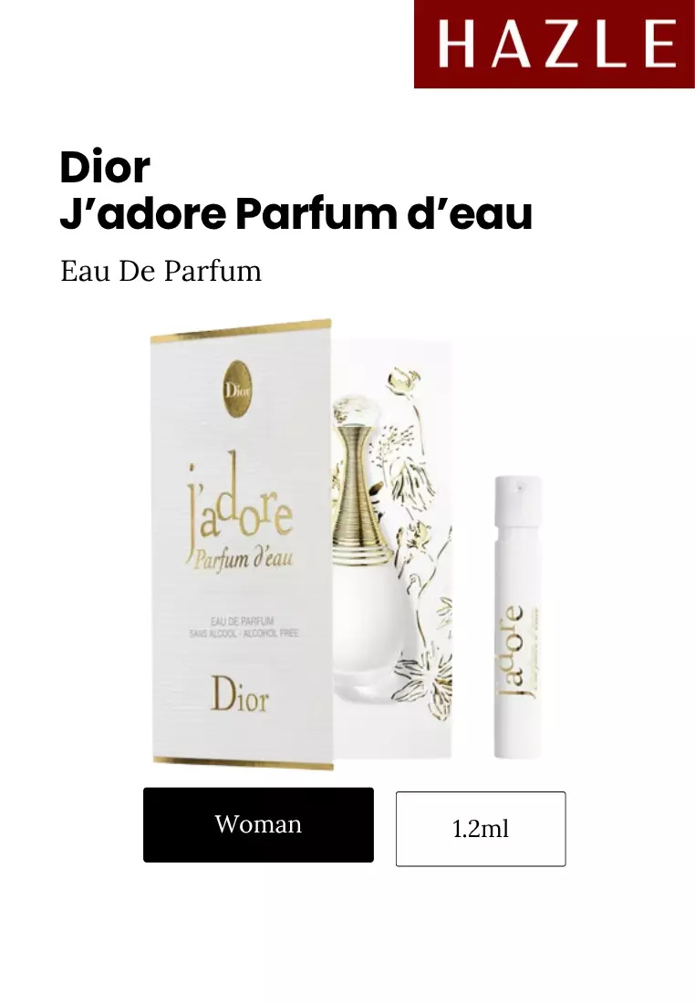 [Vial] J’adore Parfum d'eau Woman Alcohol Free EDP 1.2 ml