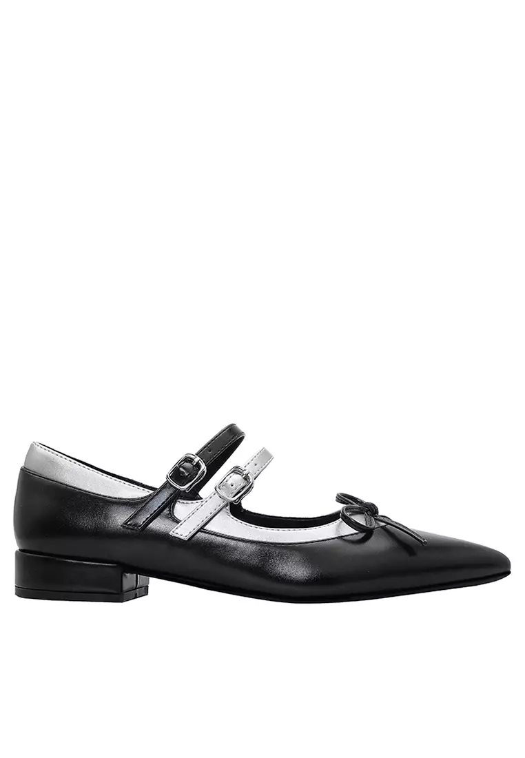 Discount on Twenty Eight Shoes  shoes - SKU: 2.5CM Color Matching Bowknot Mary Jane Shoes TE578-26