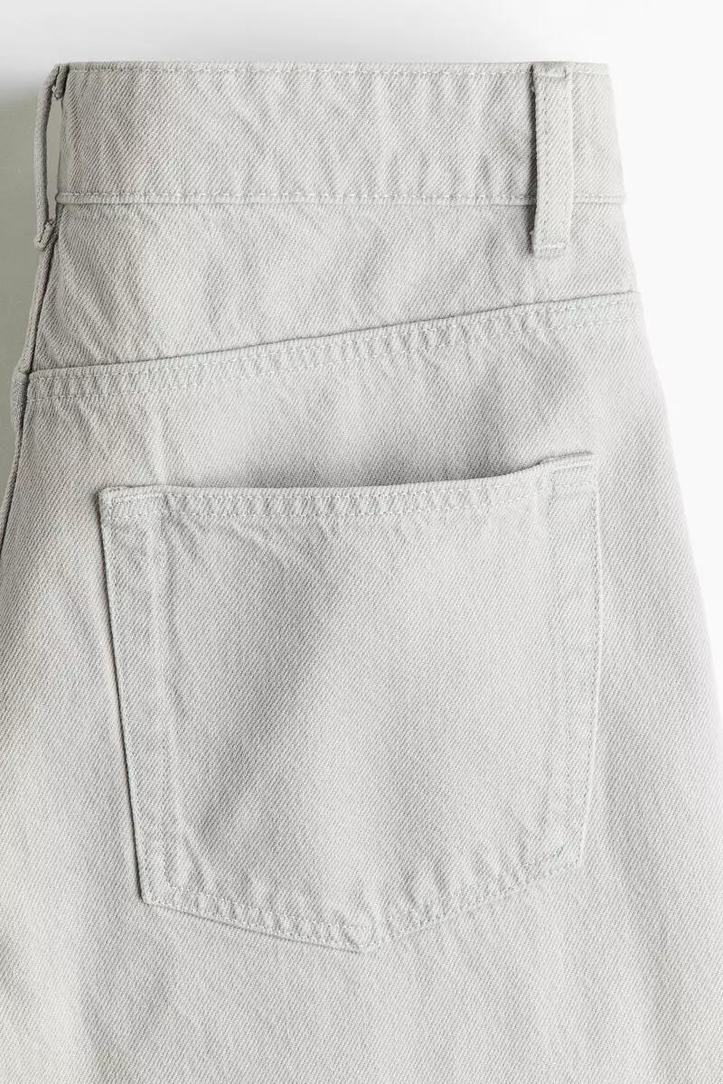 Barrel Regular Waist Ankle Jeans