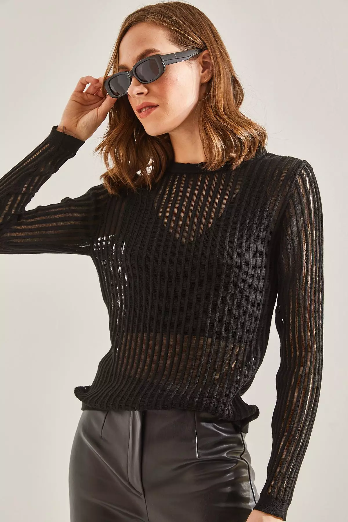 Women's Bustier Knitwear Double Suit