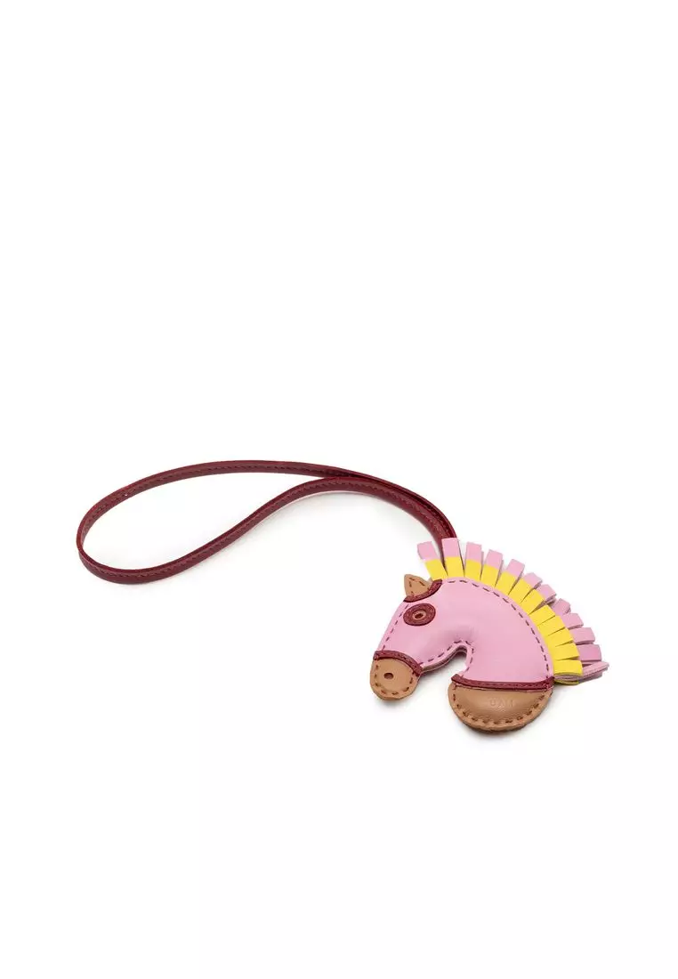 Pre-Loved Hermès Milo Lambskin Geegee Camail Bag Charm