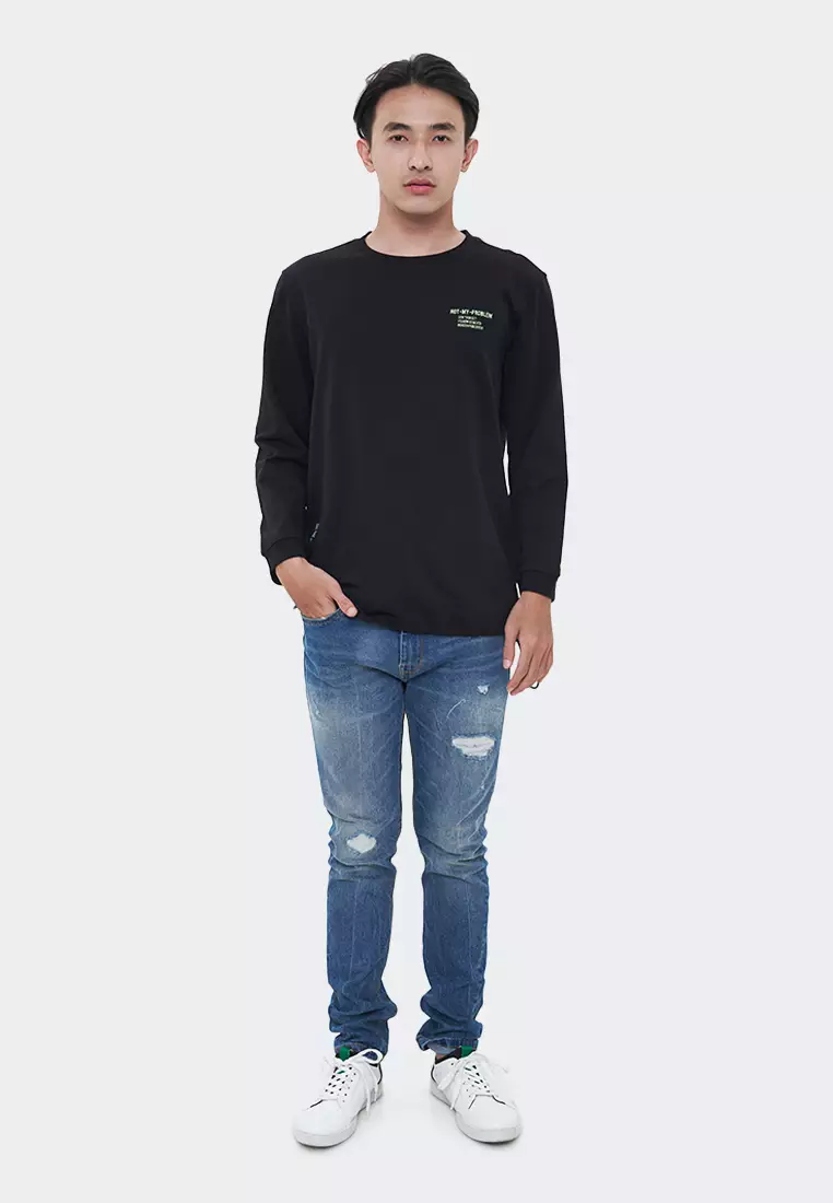 MANZONE sweater glow in the dark EGO