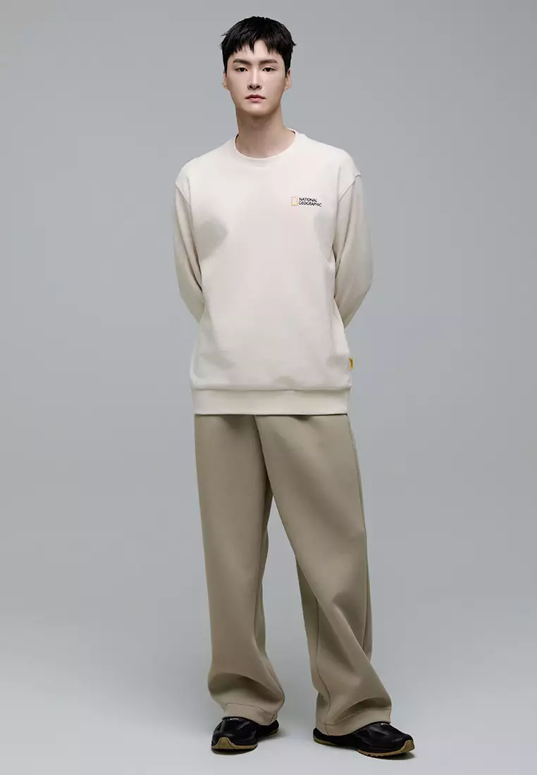 男女同款FOLHAS細LOGO衛衣