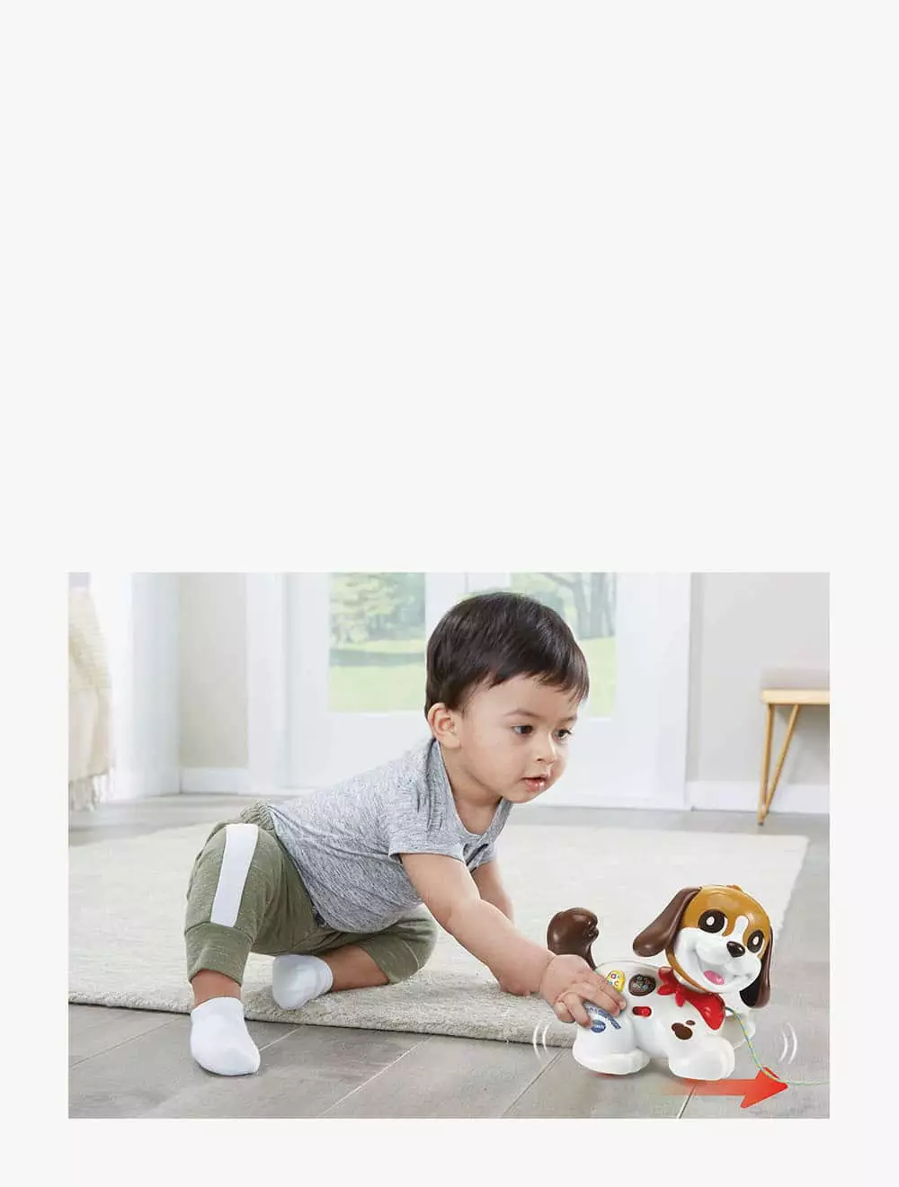 Vtech Walk & Woof Puppy - VTE80-565003 - Multicolor