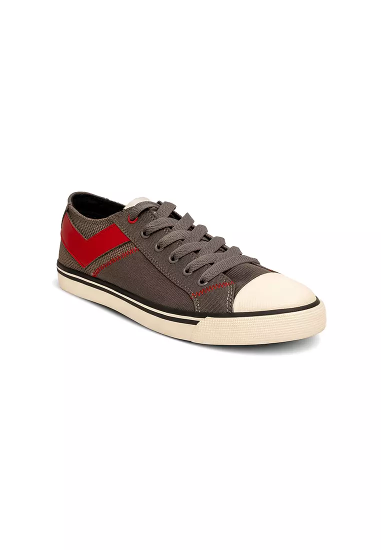 Men's Shooter Low Dark Gull Gray / True Red