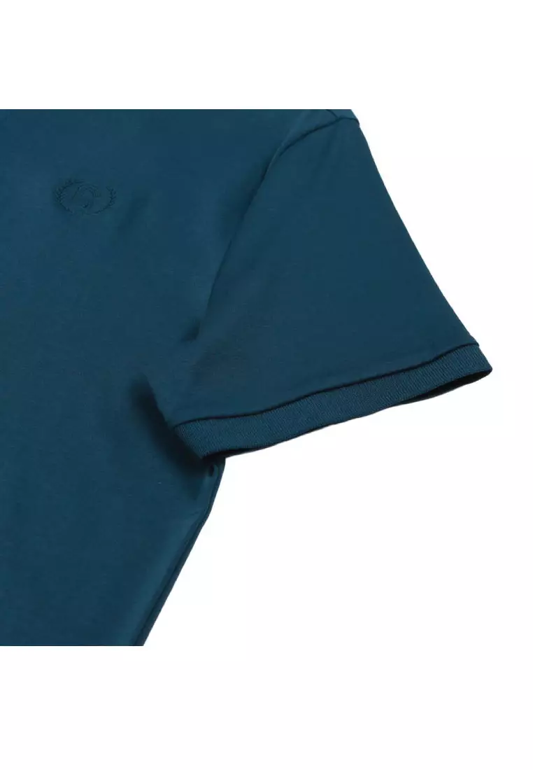 Men's Liquid Touch Short Sleeve Slim Embroidery Polo 01015291