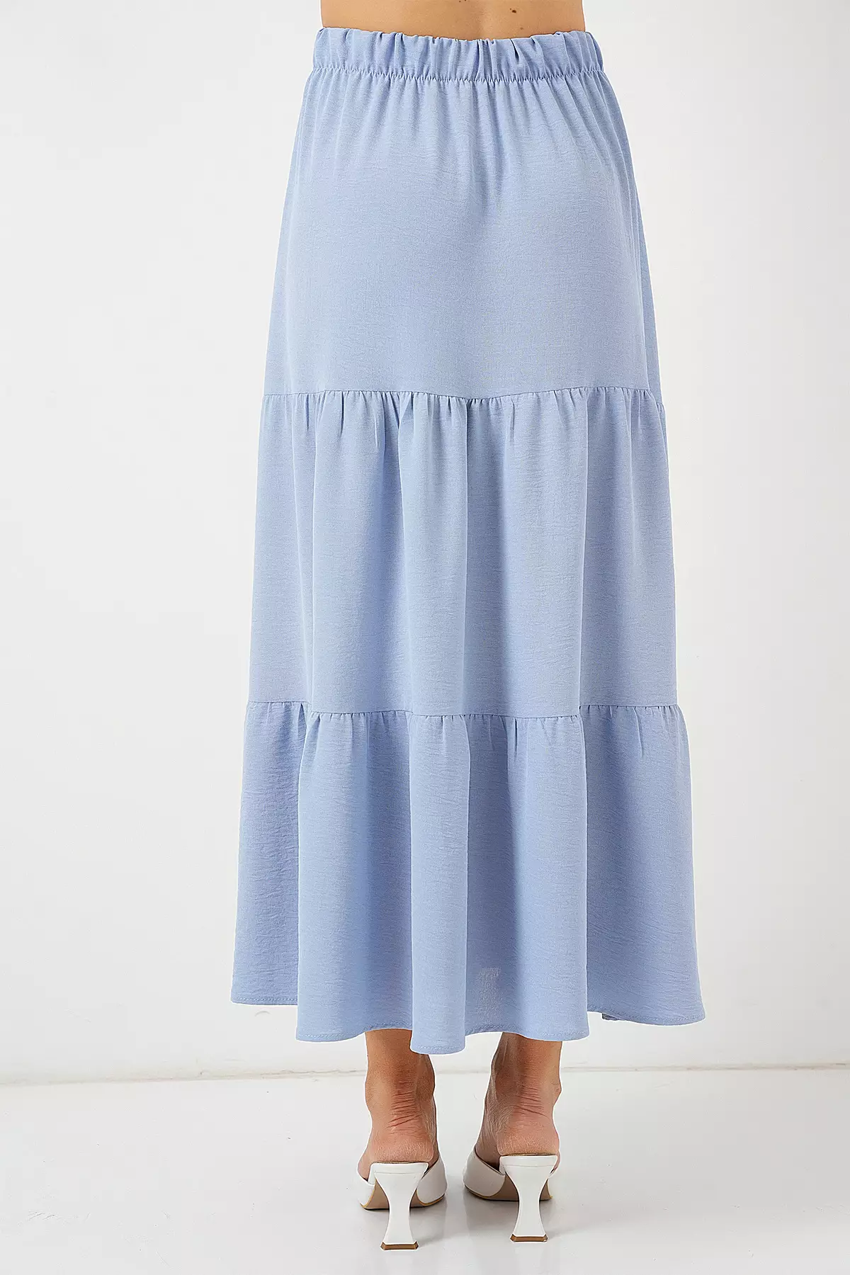 Women's Ayrobin Long Skirt 8048 - Blue