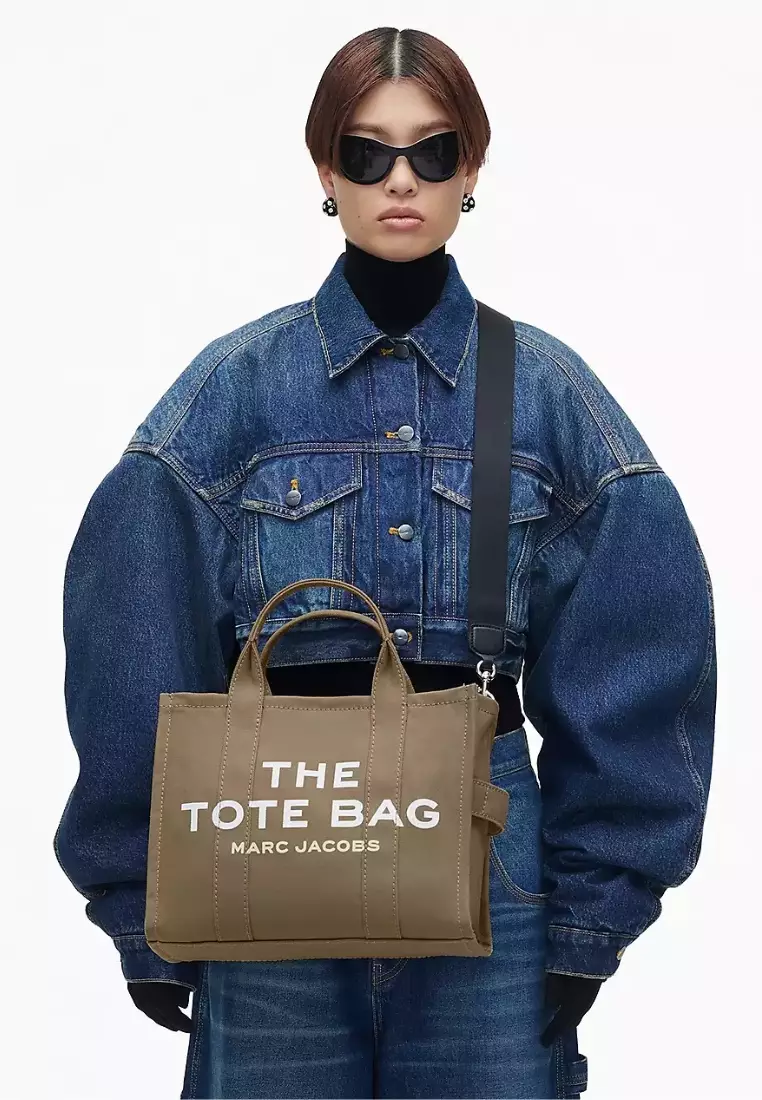 Marc Jacobs The Canvas Medium Tote Bag Slate Green