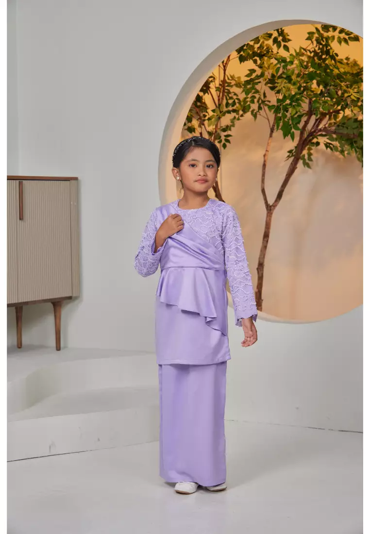 Renda Melinda Kurung Moden For Kids