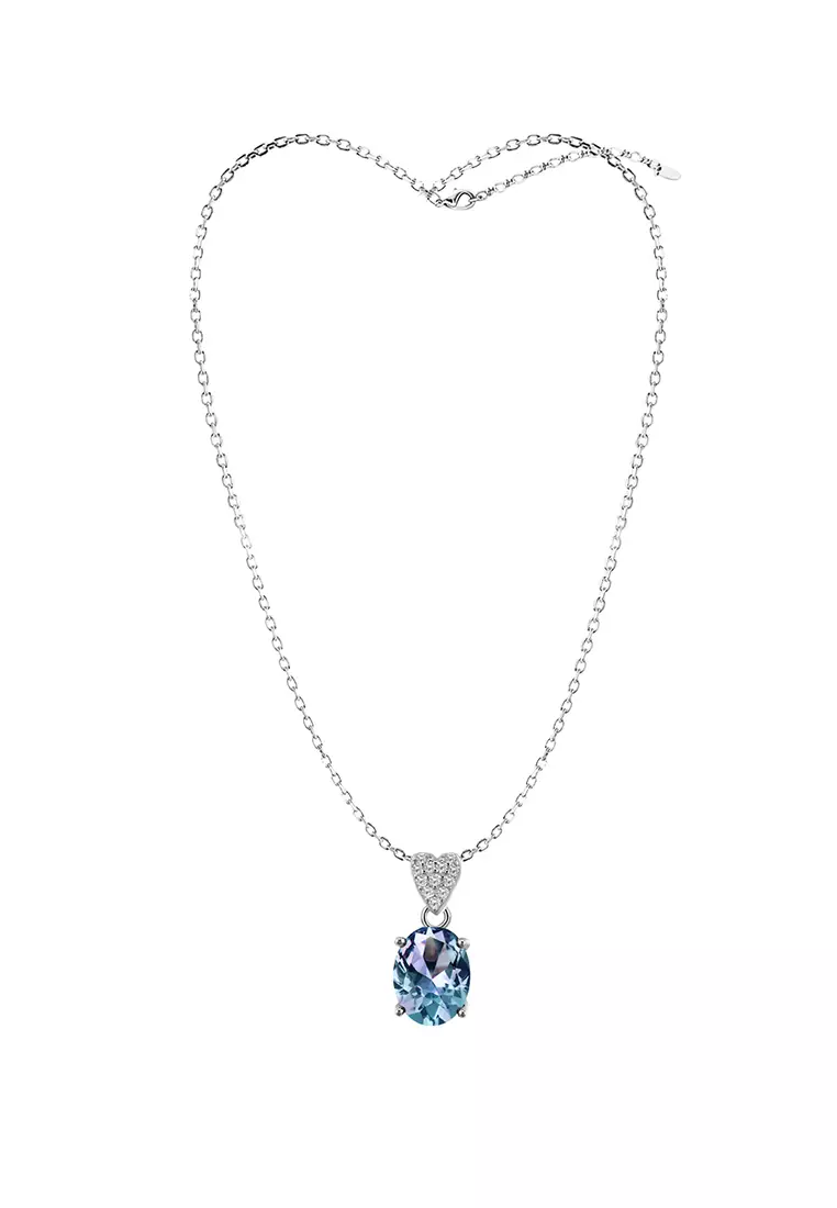 [ Alexandrite Collection ] Lyubov Pendant - Kalung alexandrite s925 by Her Jewellery