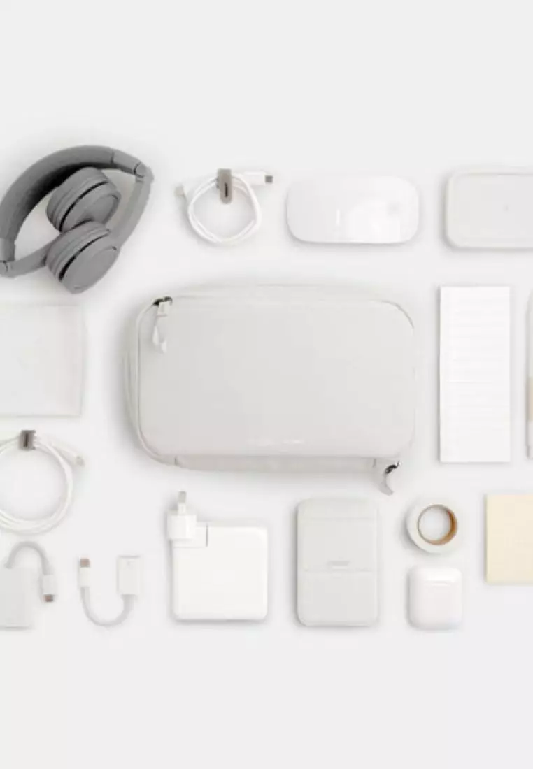 Orbitkey Konmari 2-In-1 Tech Pouch (Stone)