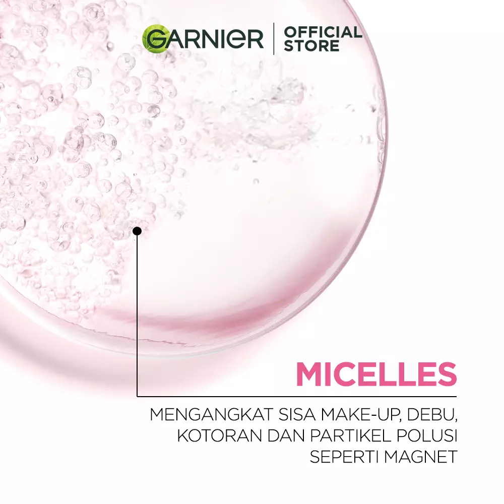 Garnier Micellar Water Pink 400ml (Twin Pack)