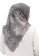 Buttonscarves grey Buttonscarves Maharani Voile Square Grey 94330AAA81D96EGS_4