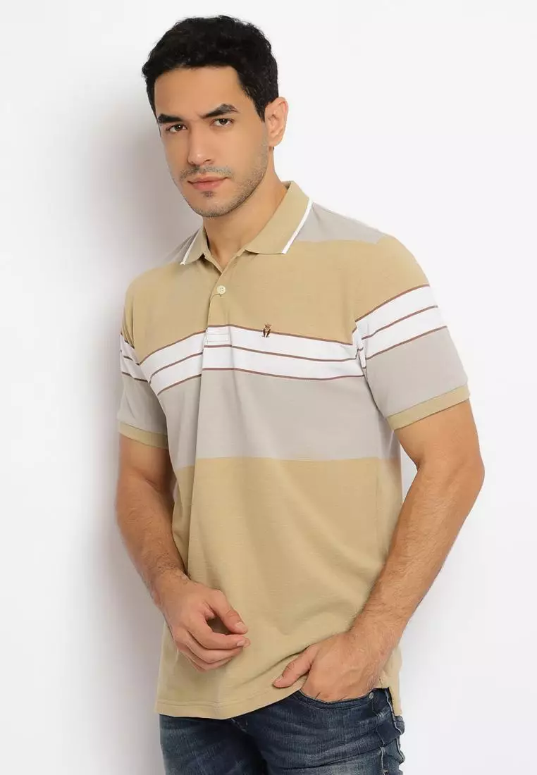MATSUDA Kaos Polo Shirt Pria Kerah Kiyose