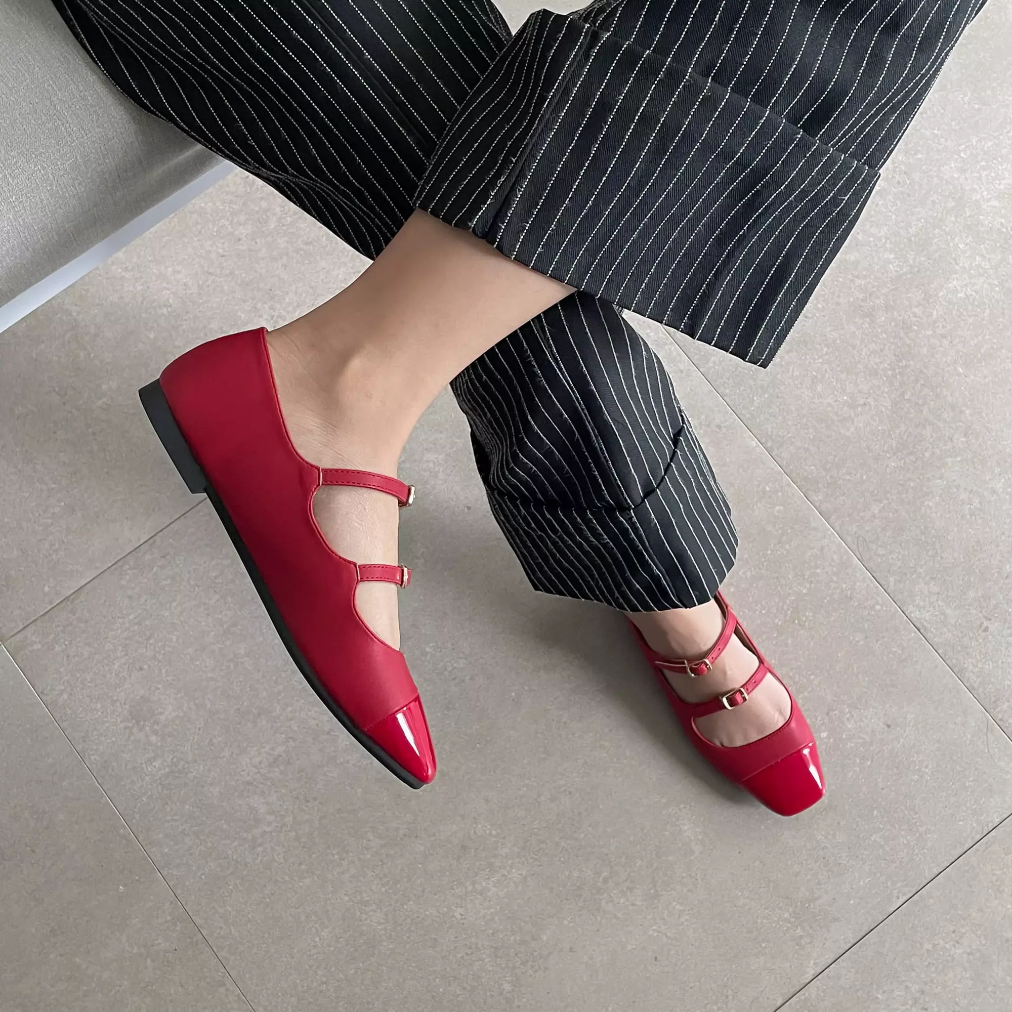 Blow Lavie Mary Jane Strap Flats Shoes BLWF 0037