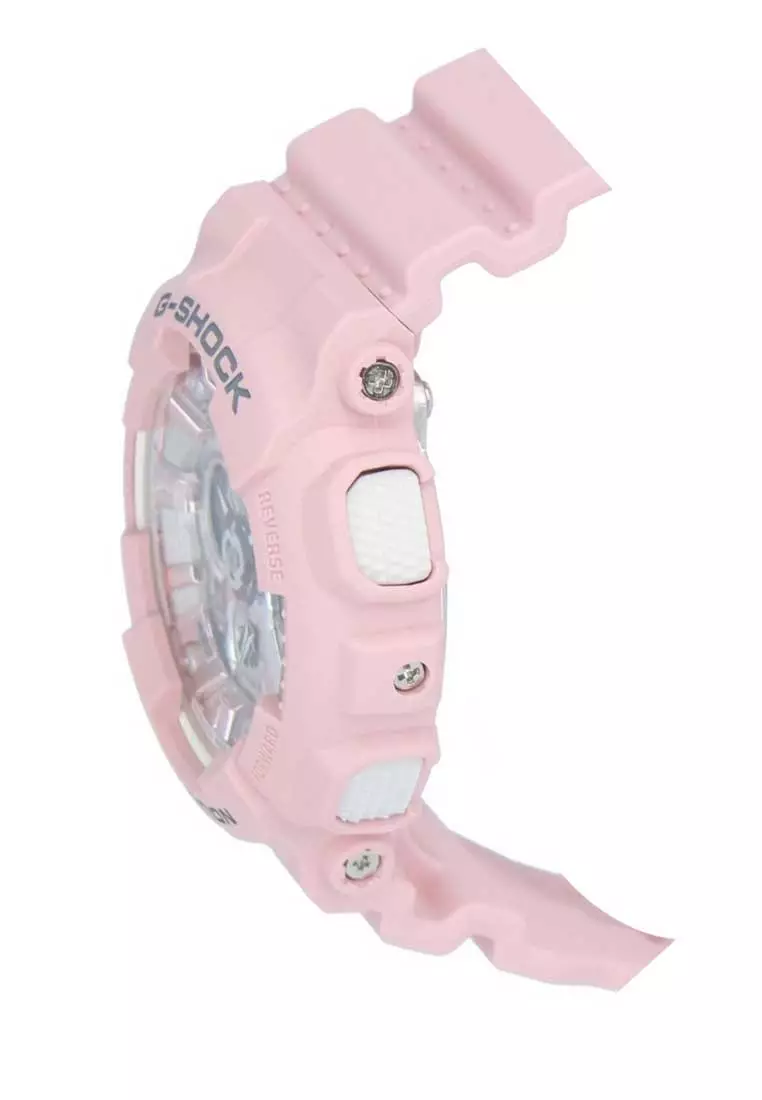 Casio G-SHOCK Jam Tangan Pria - Pink Silver - Resin - GMA-S120NP-4ADR