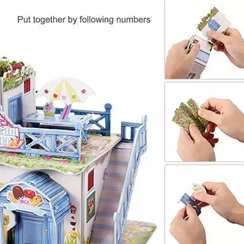 3D Puzzle Mainan Edukasi Anak Ice Cream Maker