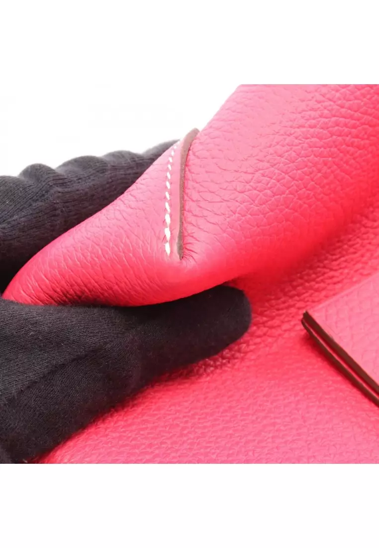 Pre-Loved Hermès Cabasserie 31 rose extreme Shoulder bag tote bag Clemence leather Pink purple U stamp