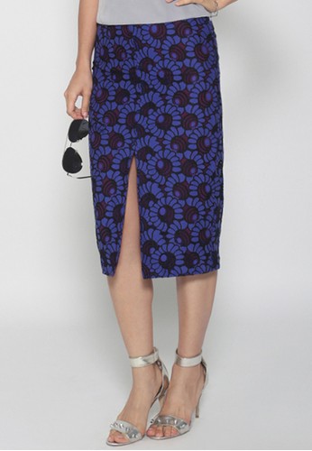 Heloise Lace Pencil Skirt