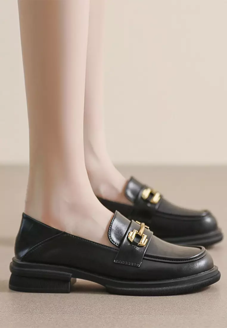 Microfiber Leather Loafers WW105-6