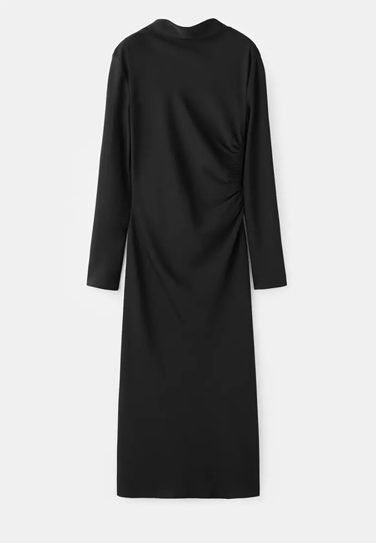 Ruched Midi Dress