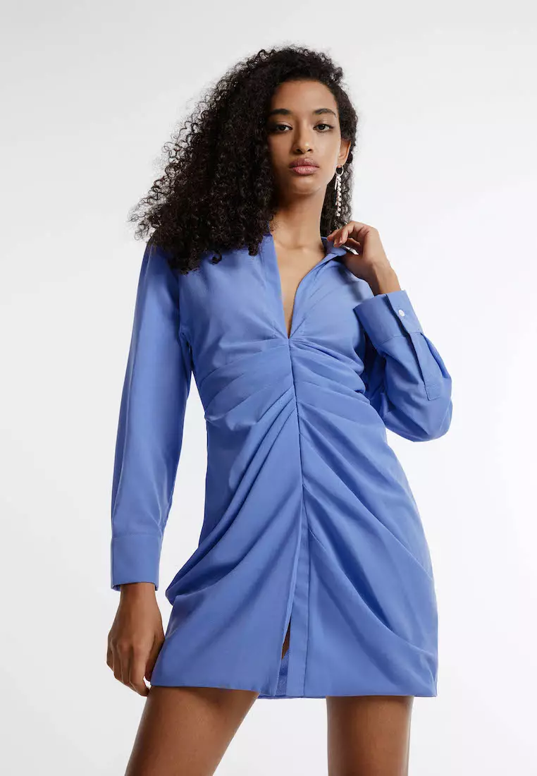 Chiffon shirt dress outlet