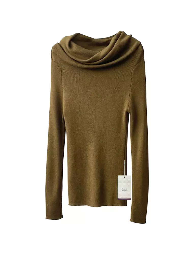 French connection cowl neck sweater sale