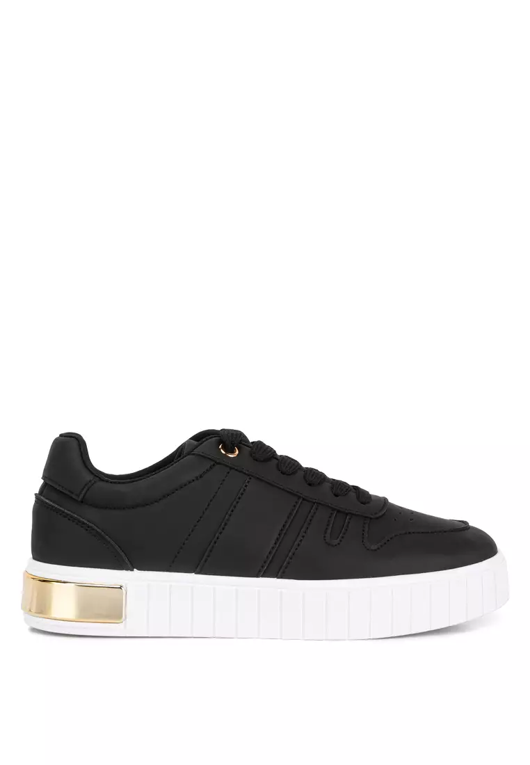Discount on London Rag  shoes - SKU: White Panel Detail Sneakers