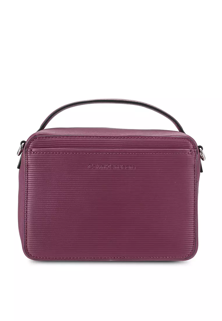 Calvin klein monogram camera bag online