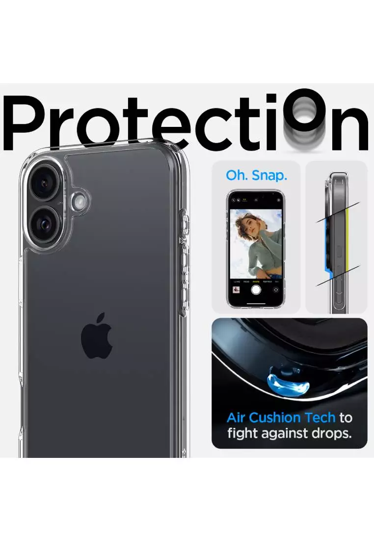 Buy Spigen Spigen iPhone 16 Case Ultra Hybrid Crystal Clear 2024 Online