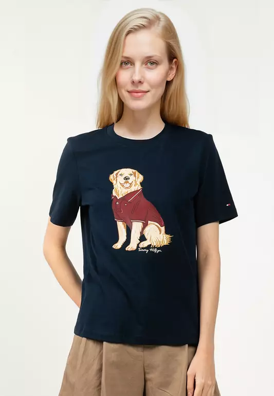 Tommy Dog Crew Neck Tee - Tommy Mainline