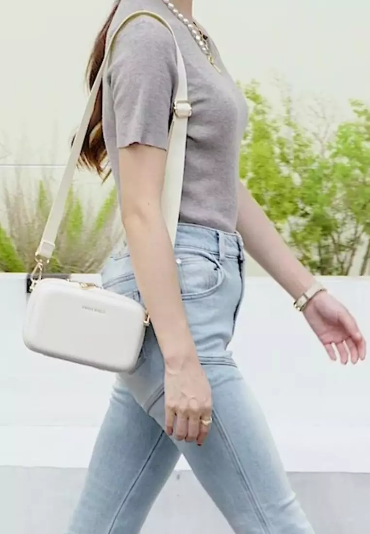 Women's Sling Bag / Crossbody Bag - White