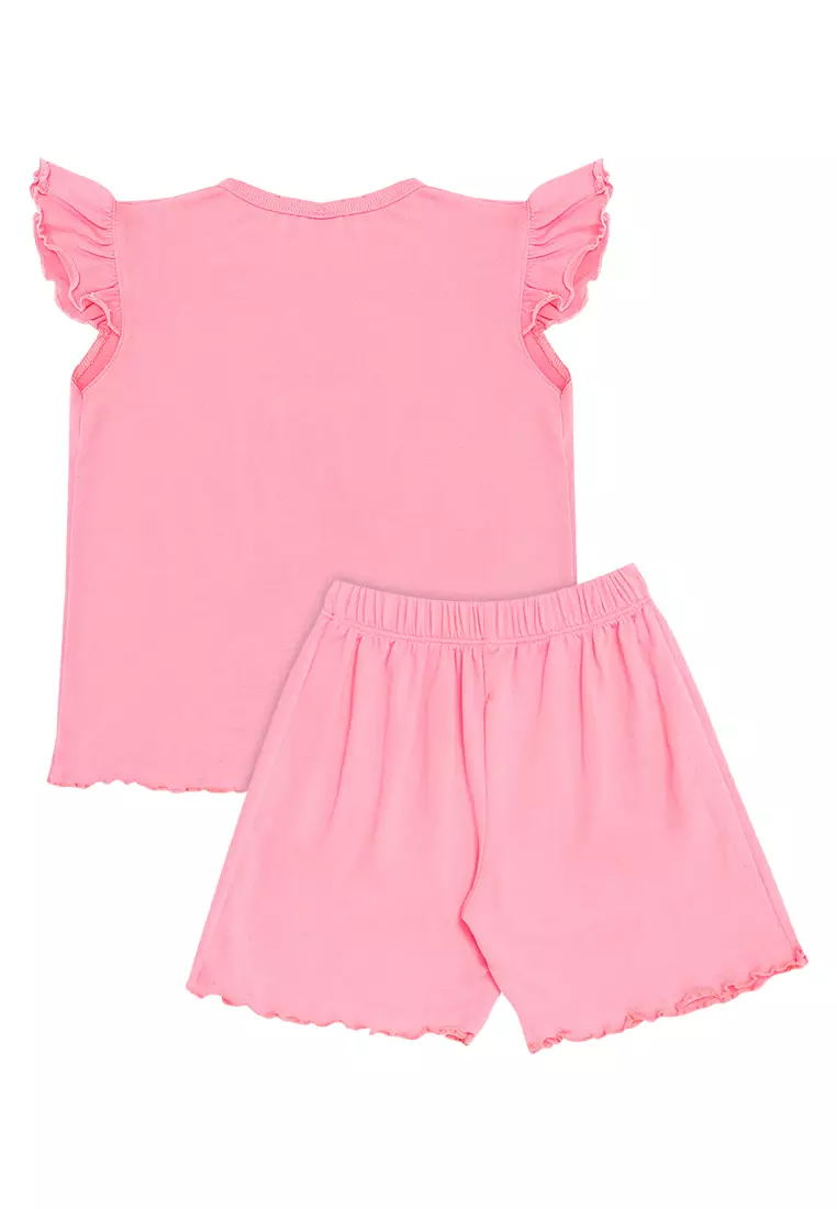 Buy Little Champs Girl s Flutter Sleeve Playwear Set 2024 Online